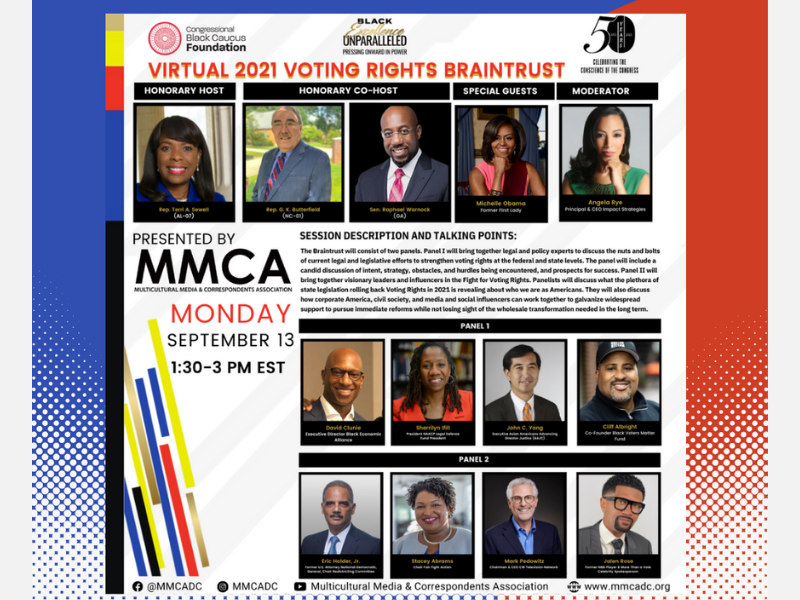 Congressional Black Caucus Foundation’s ALC Voting Rights Braintrust 