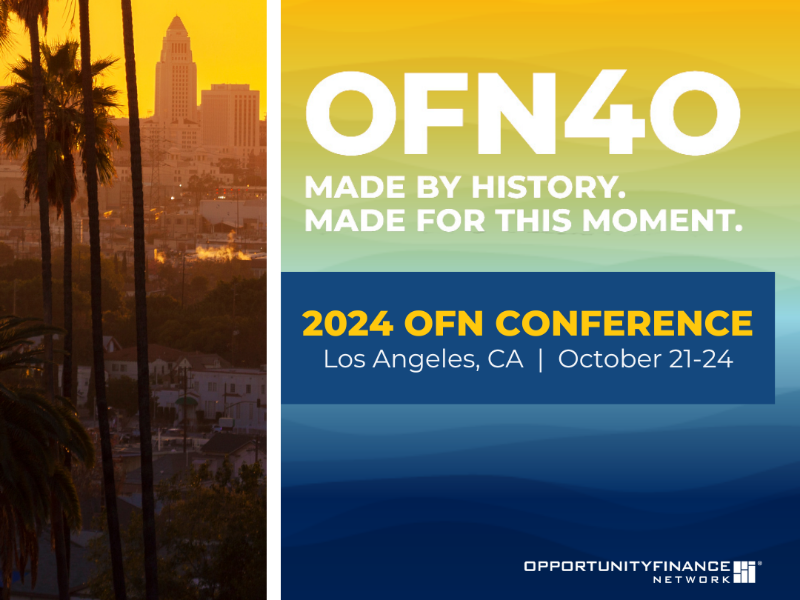 OFN40: Celebrating 40 Years of Community Development Finance
